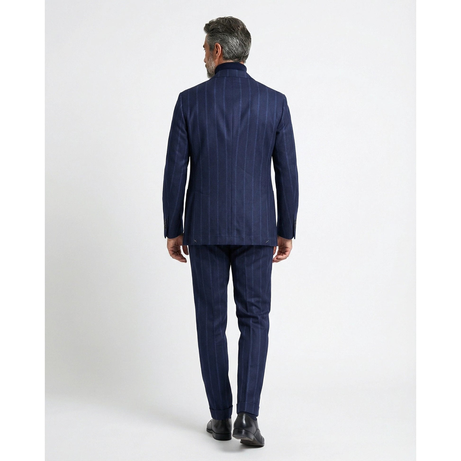 Brunello Cucinelli Blauer Wollblazer by Brunello Cucinelli
