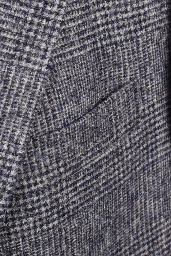 Brunello Cucinelli Blauer Lederblazer by Brunello Cucinelli