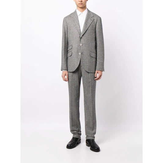 Brunello Cucinelli Grauer Woll-Zweiteiler by Brunello Cucinelli