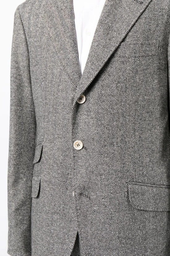 Brunello Cucinelli Grauer Woll-Zweiteiler by Brunello Cucinelli