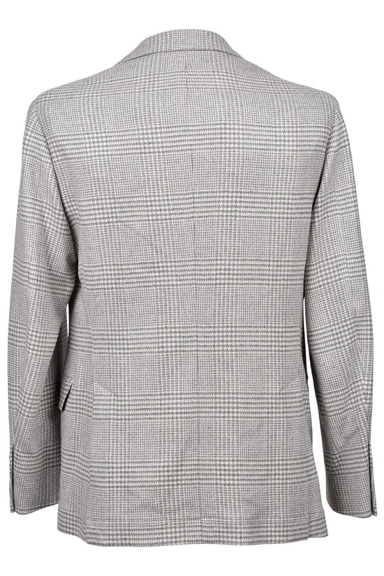 Brunello Cucinelli Perlmuttfarbener Wollblazer by Brunello Cucinelli