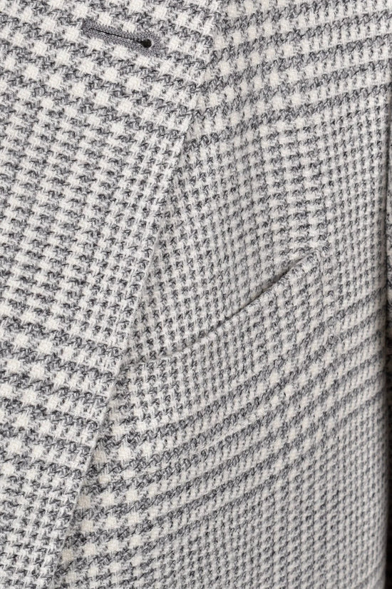 Brunello Cucinelli Perlmuttfarbener Wollblazer by Brunello Cucinelli