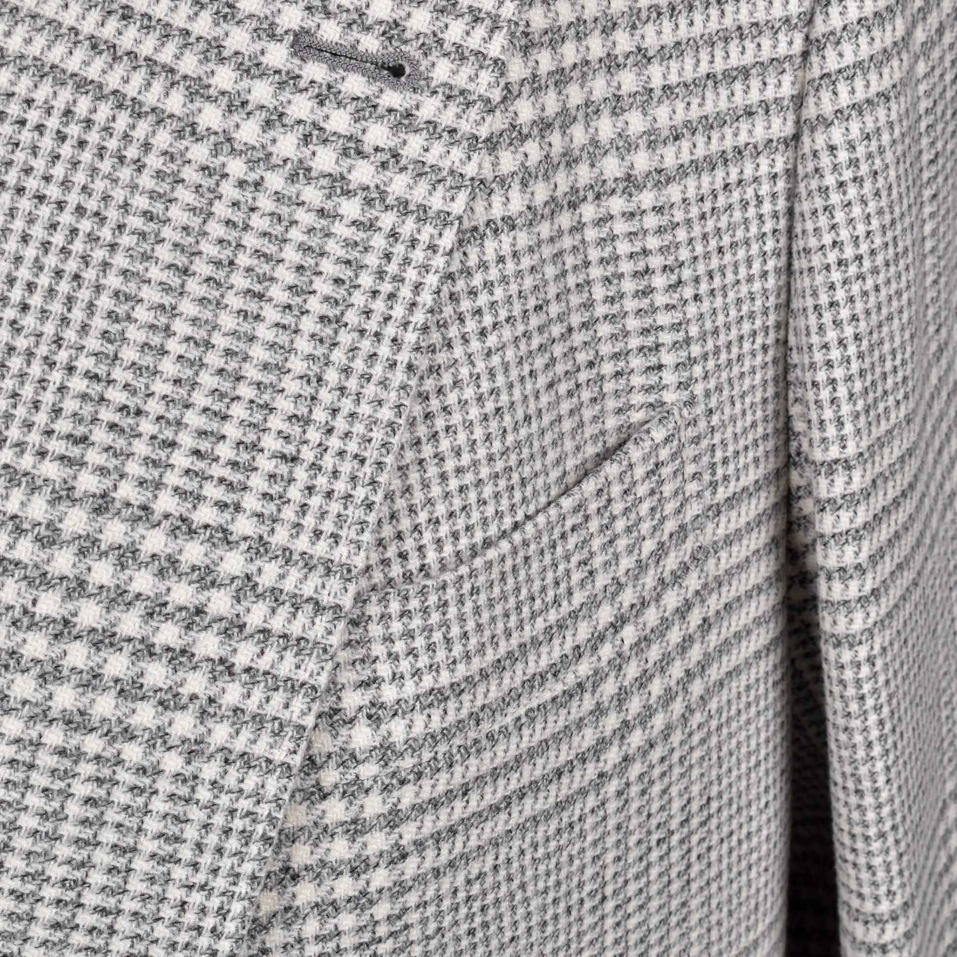 Brunello Cucinelli Perlmuttfarbener Wollblazer by Brunello Cucinelli