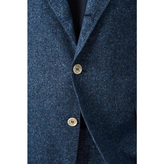 Brunello Cucinelli Zweiteiliger Anzug aus blauer Seide by Brunello Cucinelli