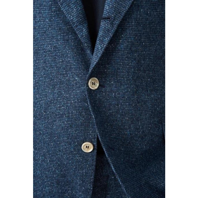 Brunello Cucinelli Zweiteiliger Anzug aus blauer Seide by Brunello Cucinelli