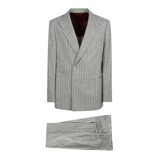 Brunello Cucinelli Cucinelli Zweiteiliger Anzug aus Perlmuttleder by Brunello Cucinelli Cucinelli