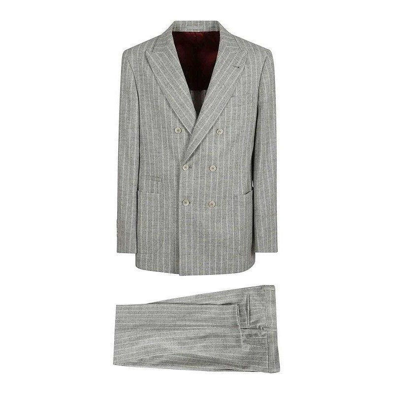 Brunello Cucinelli Cucinelli Zweiteiliger Anzug aus Perlmuttleder by Brunello Cucinelli Cucinelli