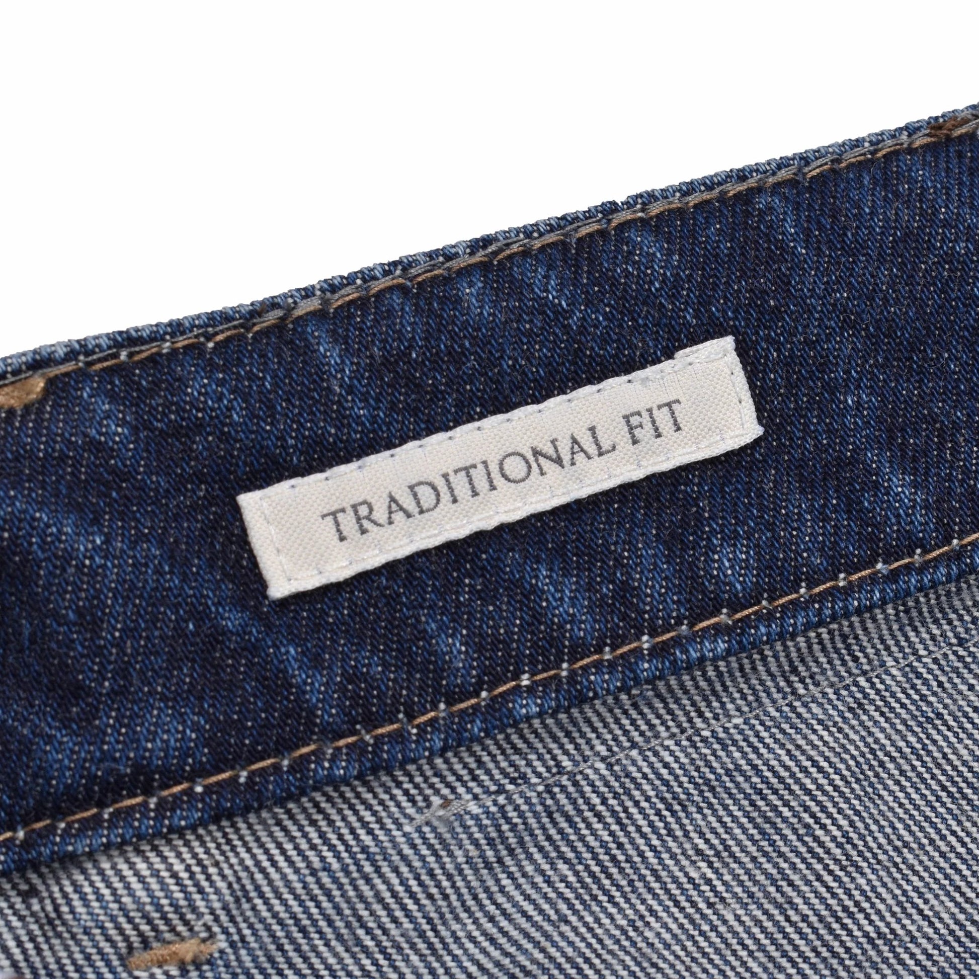 Brunello Cucinelli Blaue Baumwolljeans Denim by Brunello Cucinelli