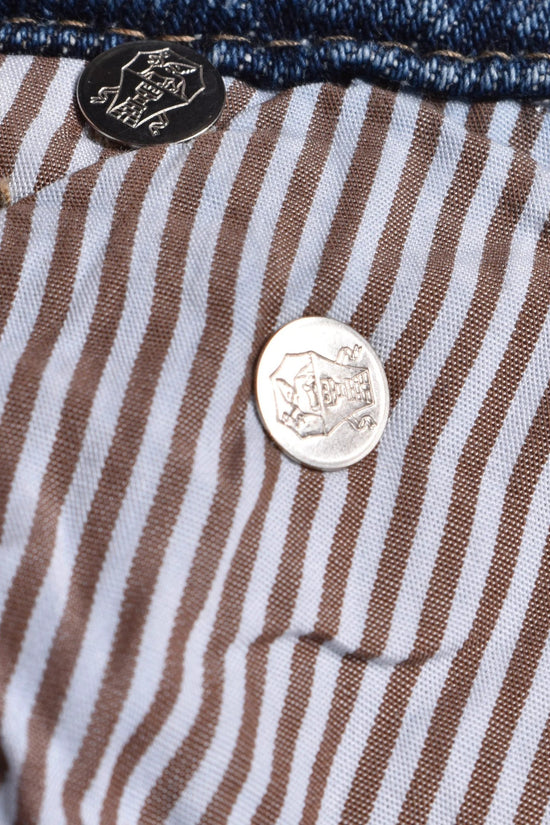 Brunello Cucinelli Blaue Jeans im geraden Schnitt aus Baumwolle by Brunello Cucinelli