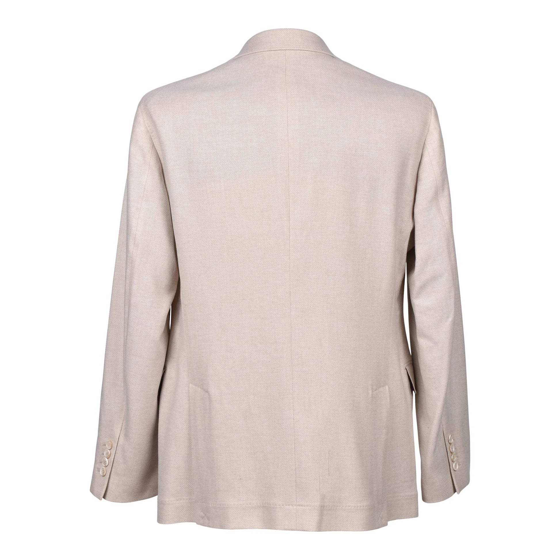 Brunello Cucinelli Beige Wollblazer by Brunello Cucinelli