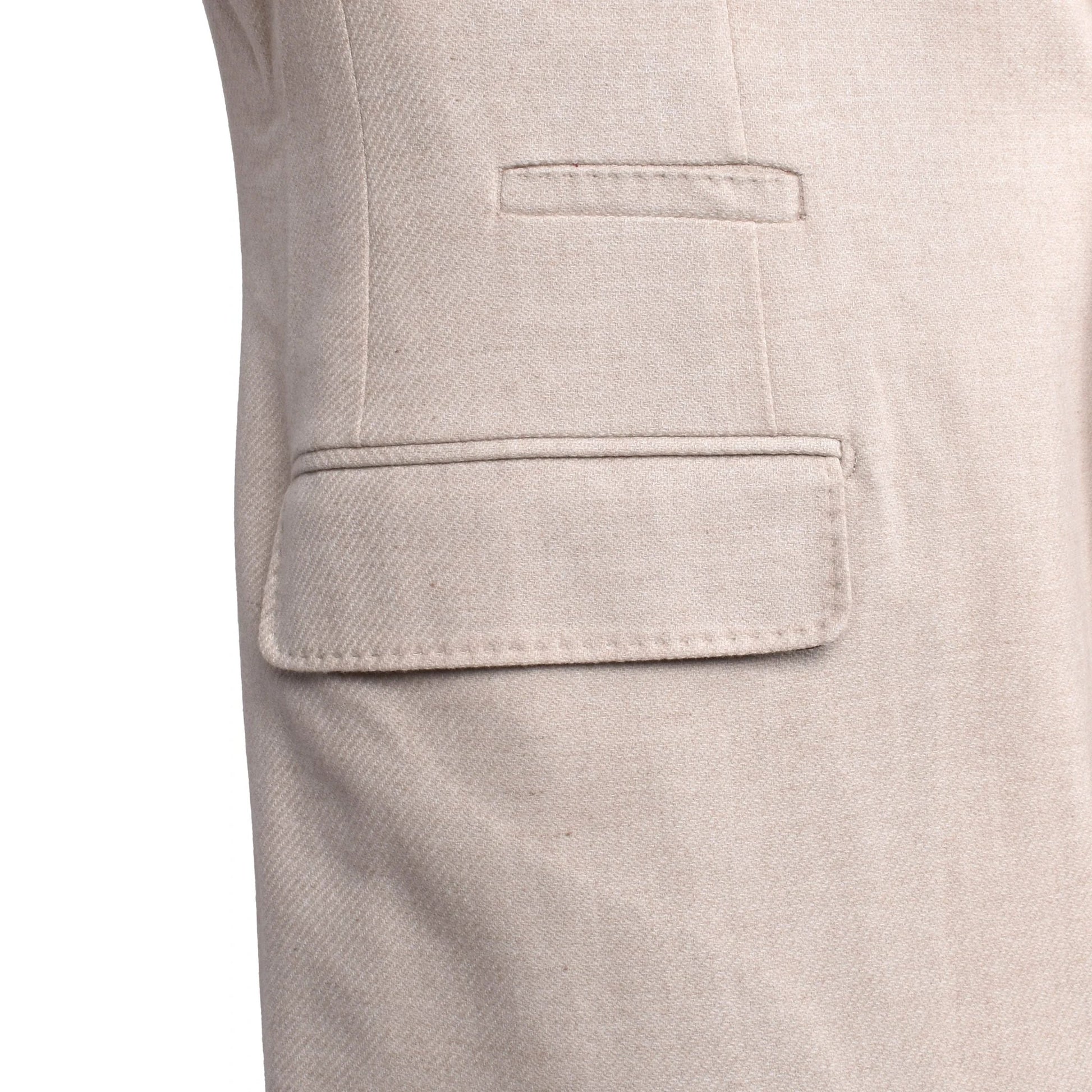 Brunello Cucinelli Beige Wollblazer by Brunello Cucinelli