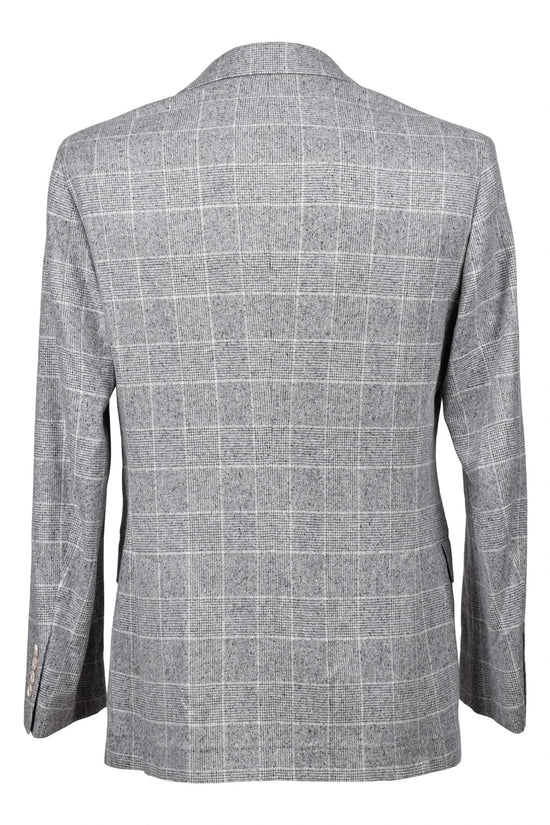 Brunello Cucinelli Grauer Seidenblazer by Brunello Cucinelli