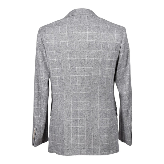Brunello Cucinelli Grauer Seidenblazer by Brunello Cucinelli