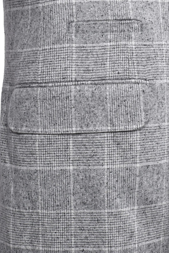 Brunello Cucinelli Grauer Seidenblazer by Brunello Cucinelli
