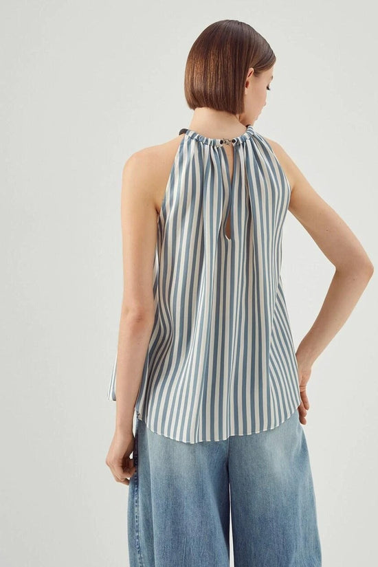 Brunello Cucinelli Top Blau | ELORÉ by Brunello Cucinelli