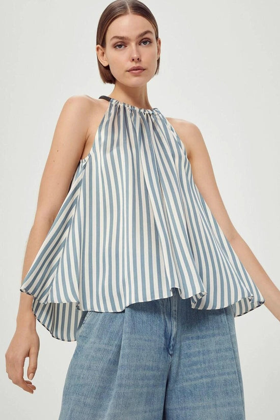 Brunello Cucinelli Top Blau | ELORÉ by Brunello Cucinelli