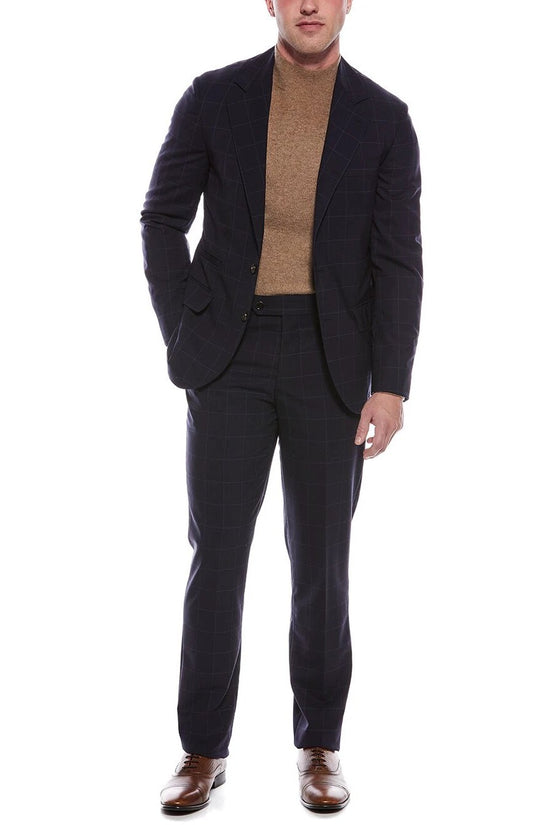 Brunello Cucinelli Cucinelli Blauer Wollblazer by Brunello Cucinelli Cucinelli