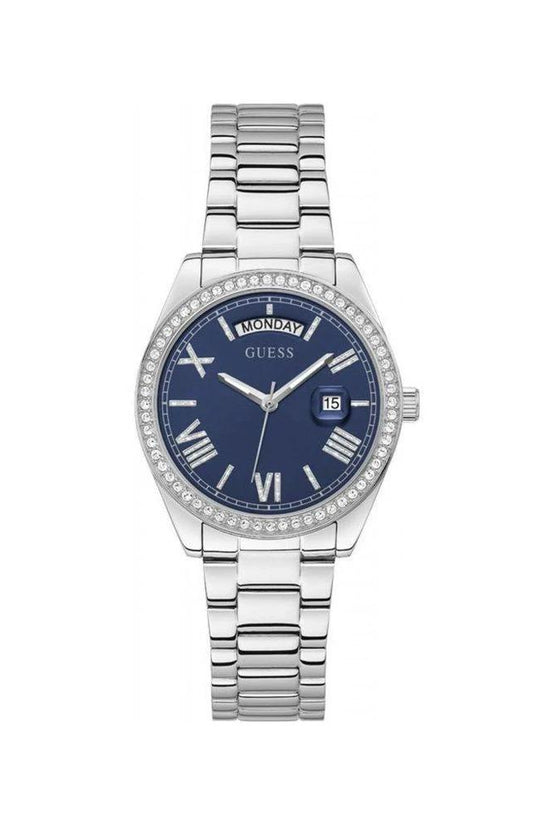 Guess Graue Edelstahl-Dresswatch by Guess