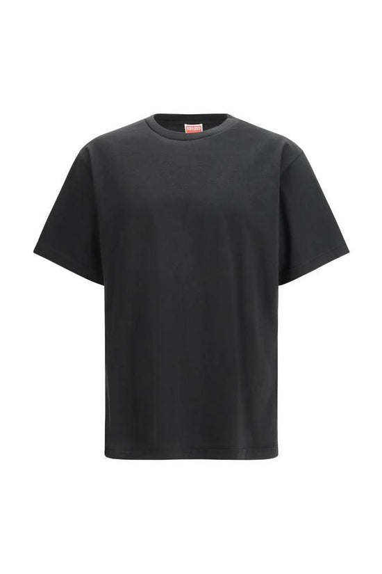 Kenzo Schwarzes Baumwoll-T-Shirt by Kenzo
