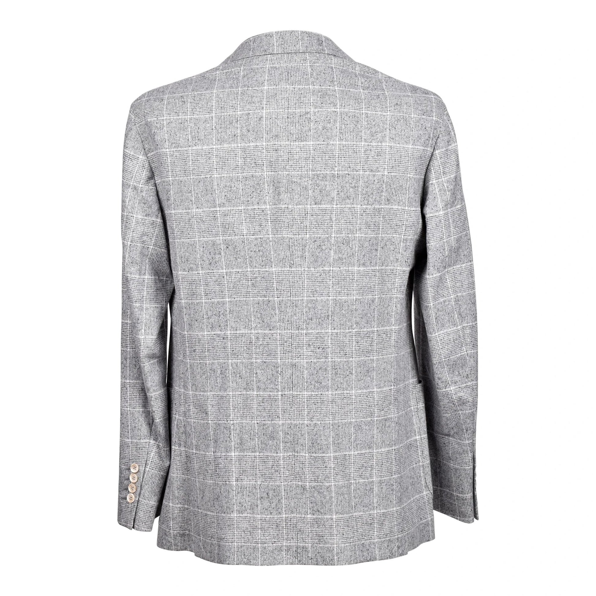 Brunello Cucinelli Grauer Seidenblazer by Brunello Cucinelli