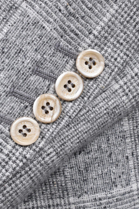 Brunello Cucinelli Grauer Seidenblazer by Brunello Cucinelli
