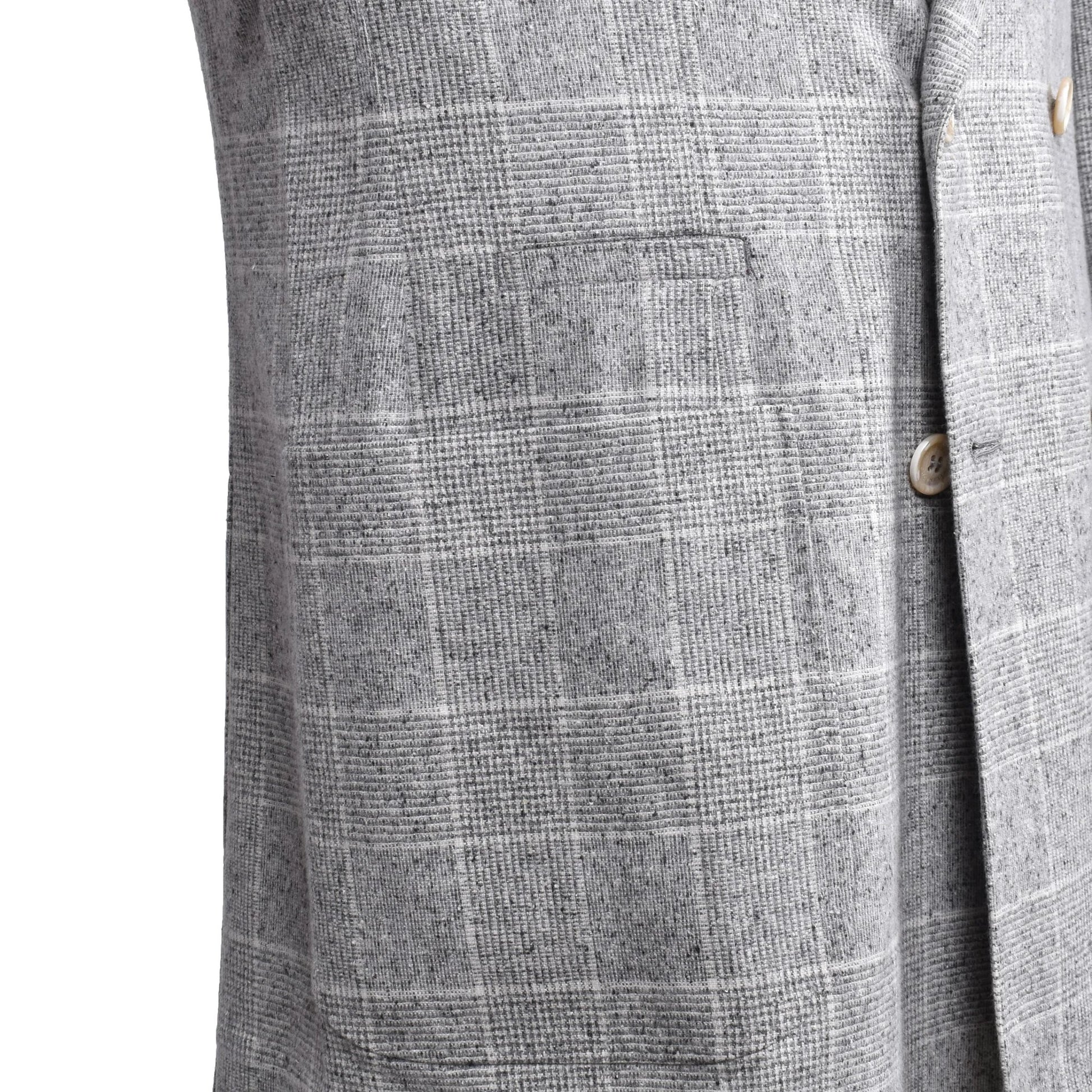 Brunello Cucinelli Grauer Seidenblazer by Brunello Cucinelli