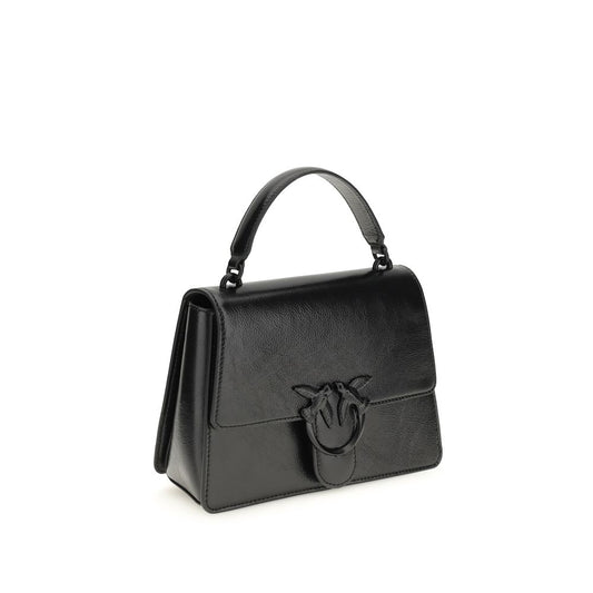 PINKO Schwarze Lammleder Handtasche Ovis Aries Aries by PINKO