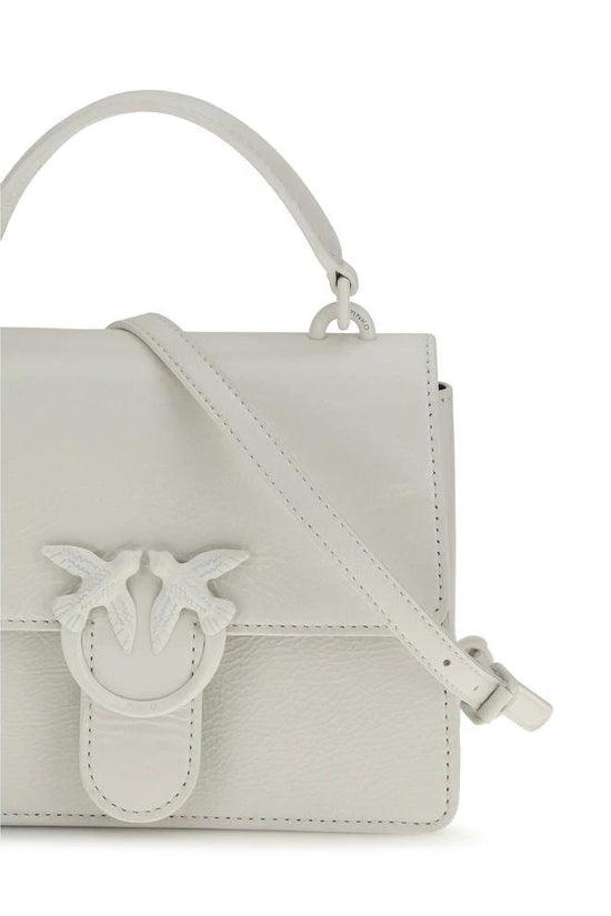 PINKO Weiße Ziegenleder-Handtasche by PINKO