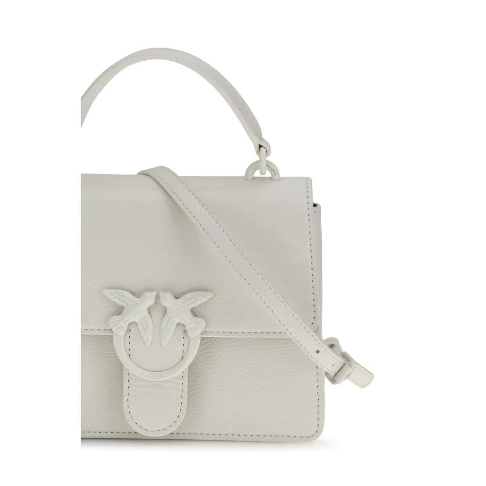 PINKO Weiße Ziegenleder-Handtasche by PINKO