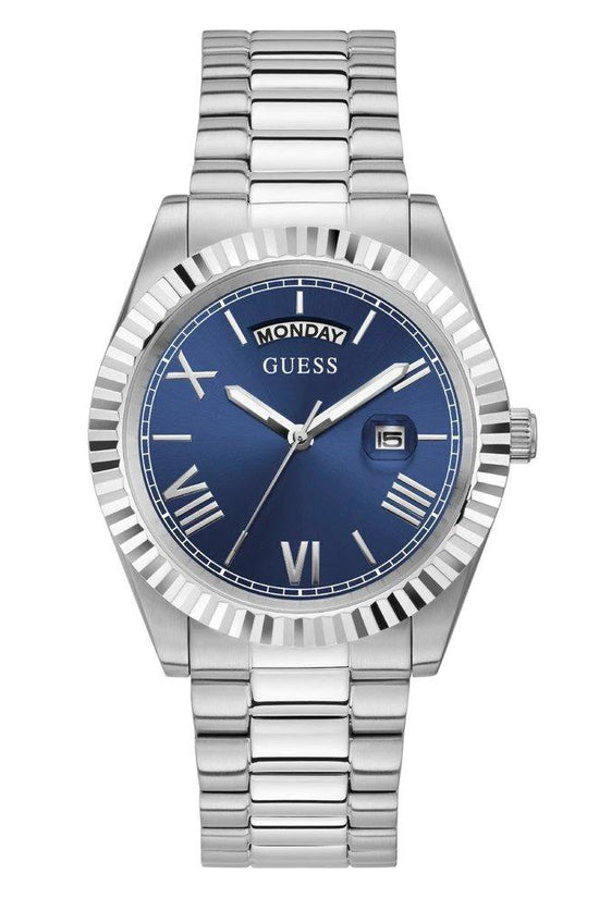 Guess Graue Edelstahl-Dresswatch by Guess