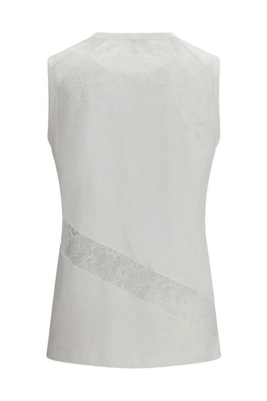 PINKO Weißes Baumwoll-T-Shirt by PINKO