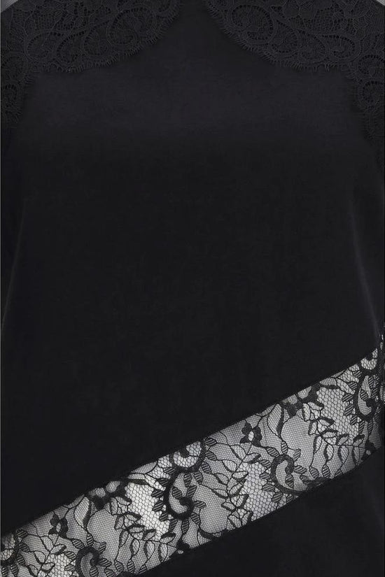 PINKO Schwarzes Baumwoll-T-Shirt by PINKO