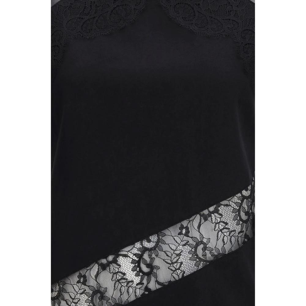 PINKO Schwarzes Baumwoll-T-Shirt by PINKO