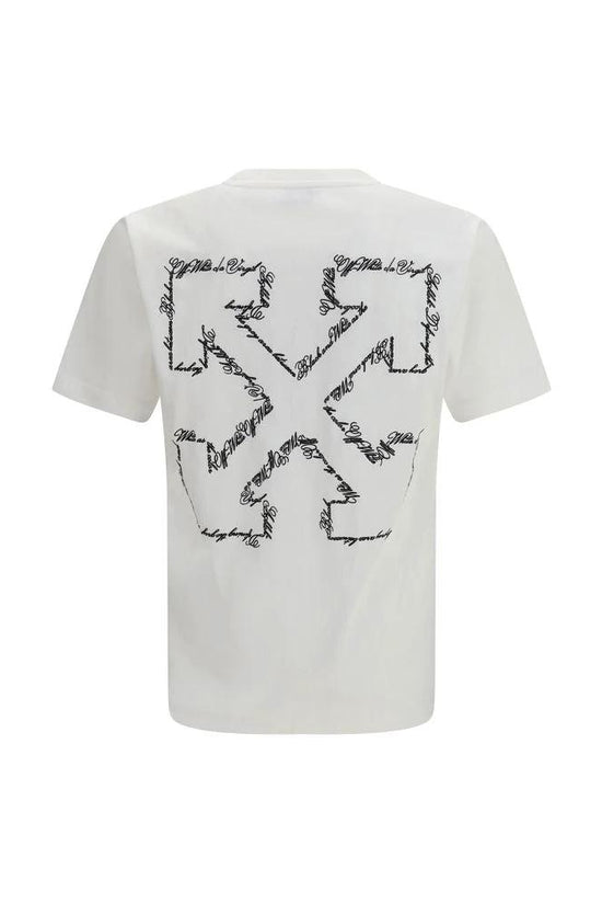 Off-White Weißes Baumwoll-T-Shirt by Off-White