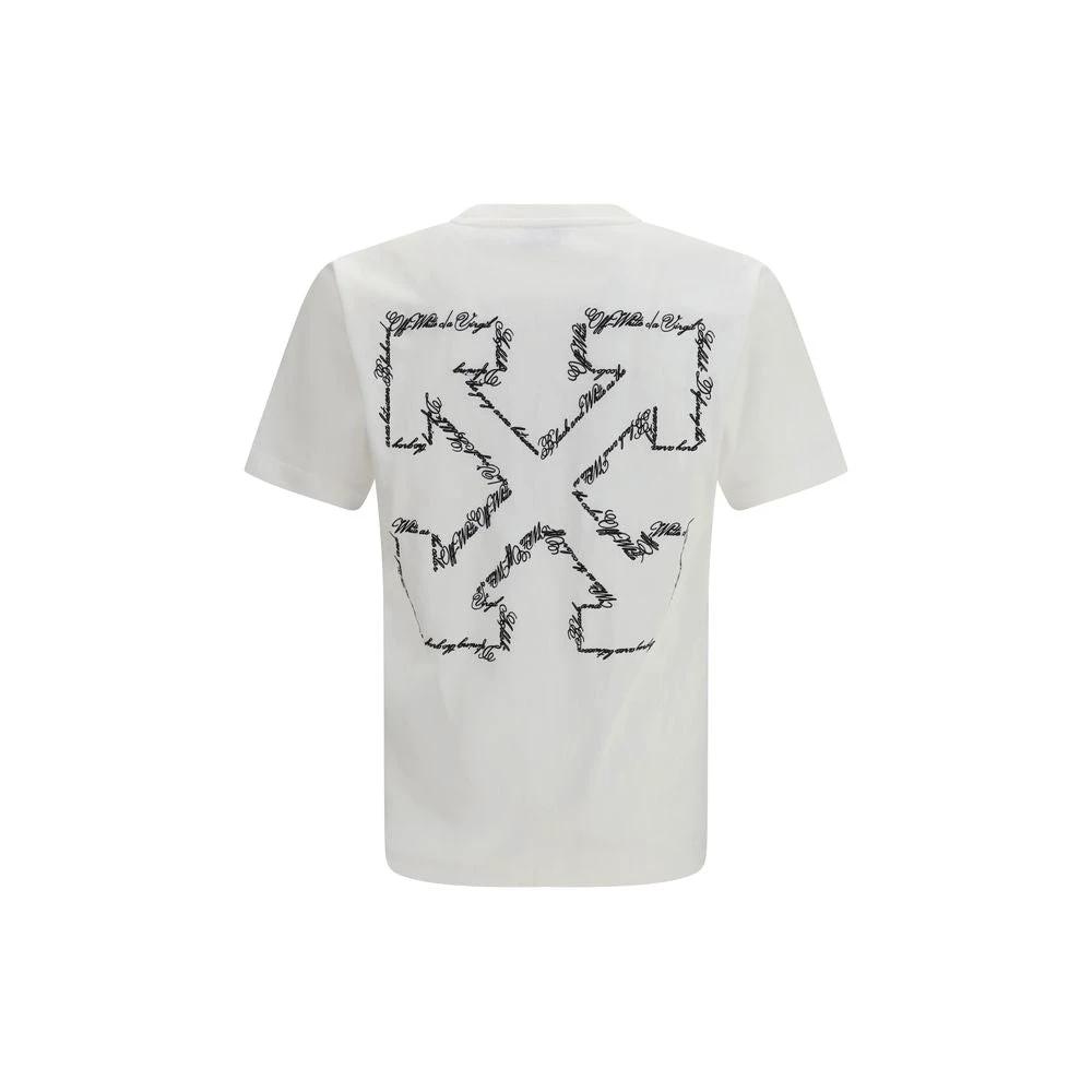 Off-White Weißes Baumwoll-T-Shirt by Off-White