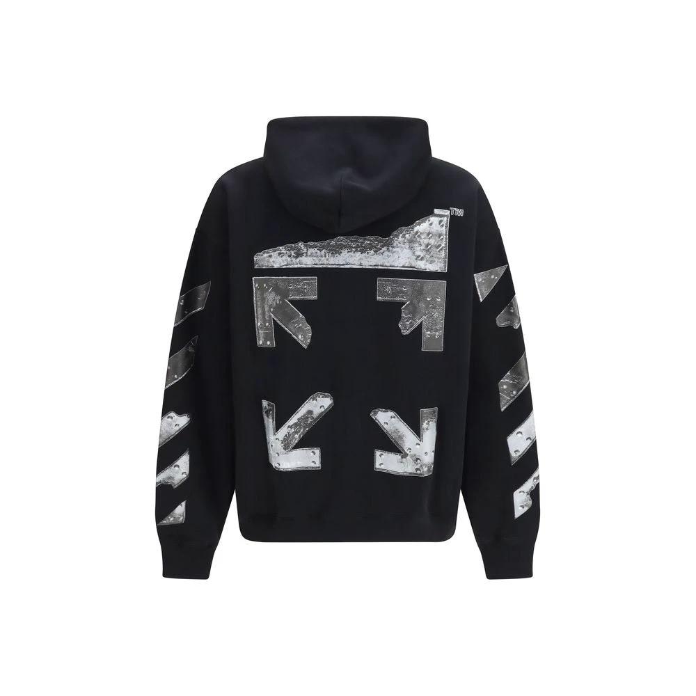 Off-White Schwarzer Baumwoll-Sweatshirt by Off-White