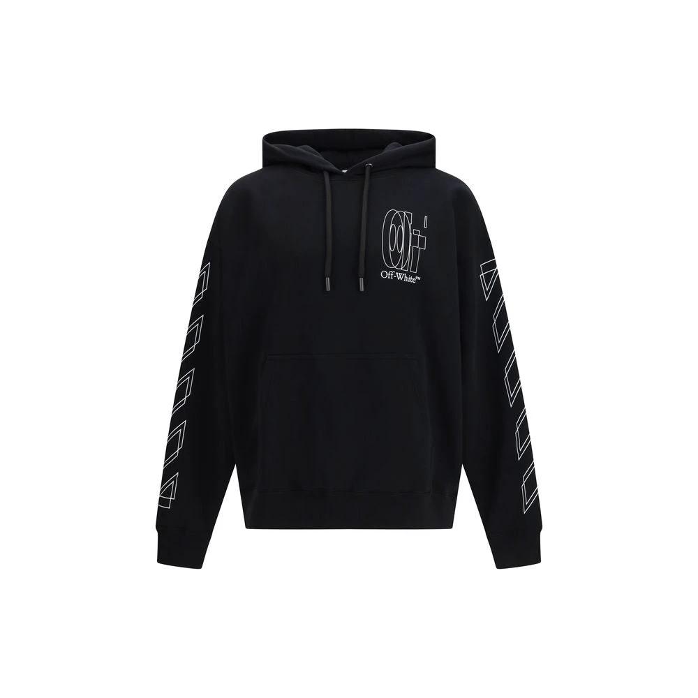 Off-White Schwarzer Baumwoll-Sweatshirt by Off-White