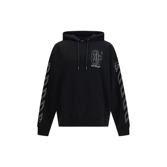 Off-White Schwarzer Baumwoll-Sweatshirt by Off-White
