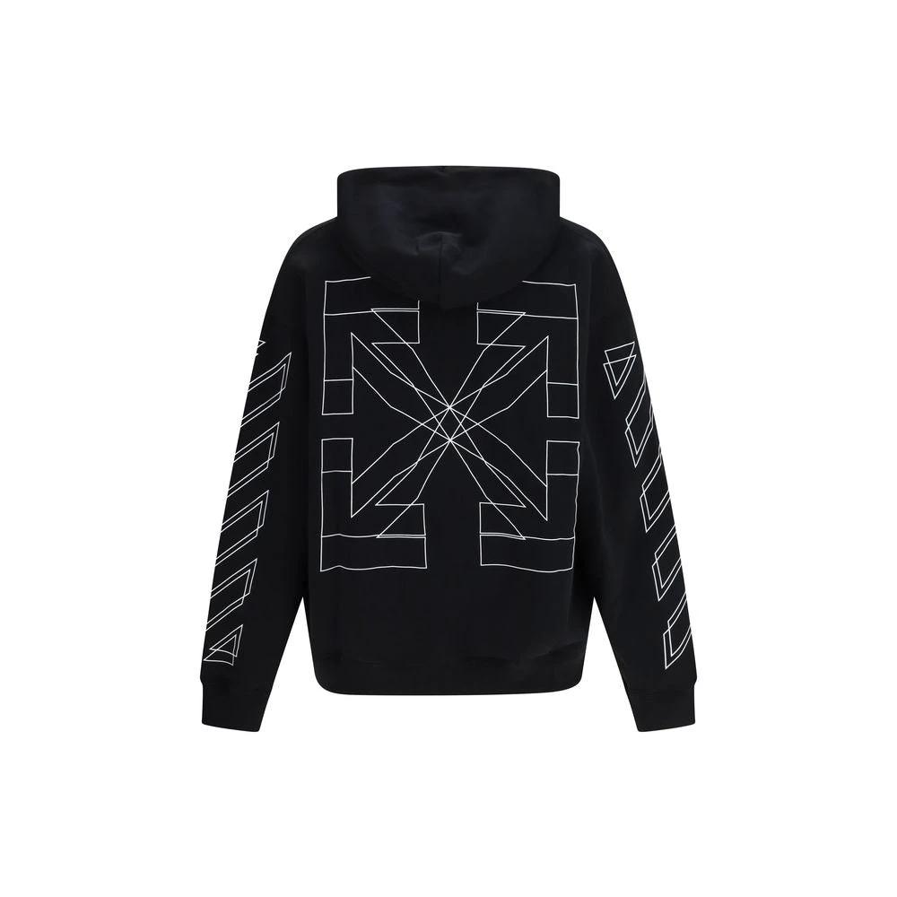 Off-White Schwarzer Baumwoll-Sweatshirt by Off-White