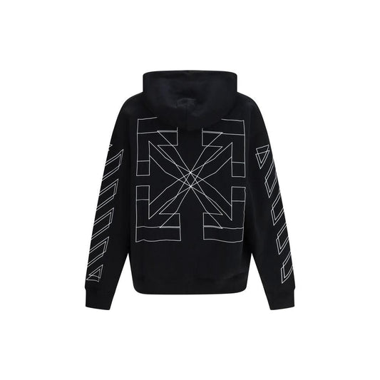 Off-White Schwarzer Baumwoll-Sweatshirt by Off-White