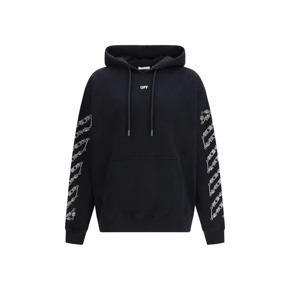 Off-White Schwarzer Baumwoll-Sweatshirt by Off-White