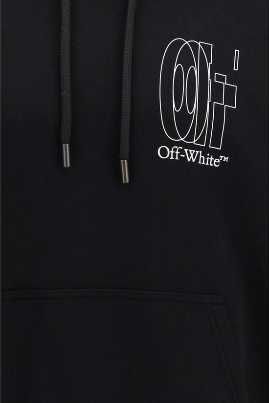 Off-White Schwarzer Baumwoll-Sweatshirt by Off-White