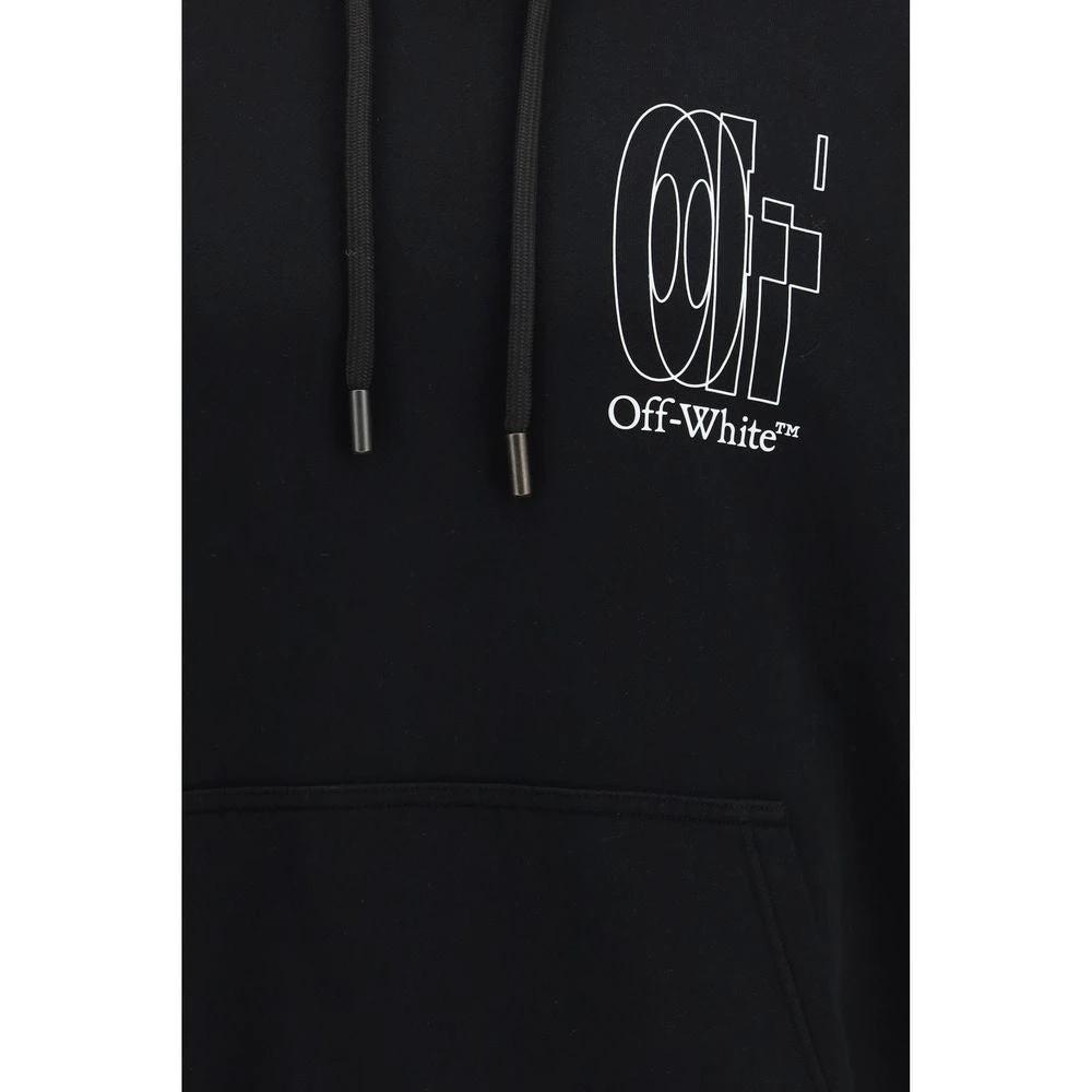 Off-White Schwarzer Baumwoll-Sweatshirt by Off-White