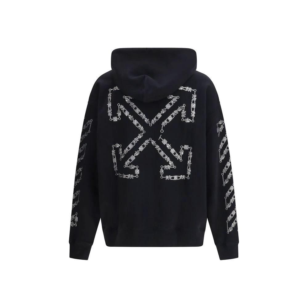 Off-White Schwarzer Baumwoll-Sweatshirt by Off-White