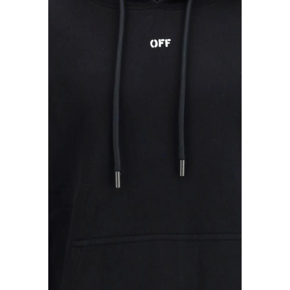 Off-White Schwarzer Baumwoll-Sweatshirt by Off-White