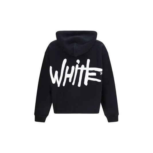 Off-White Schwarzer Baumwoll-Sweatshirt by Off-White