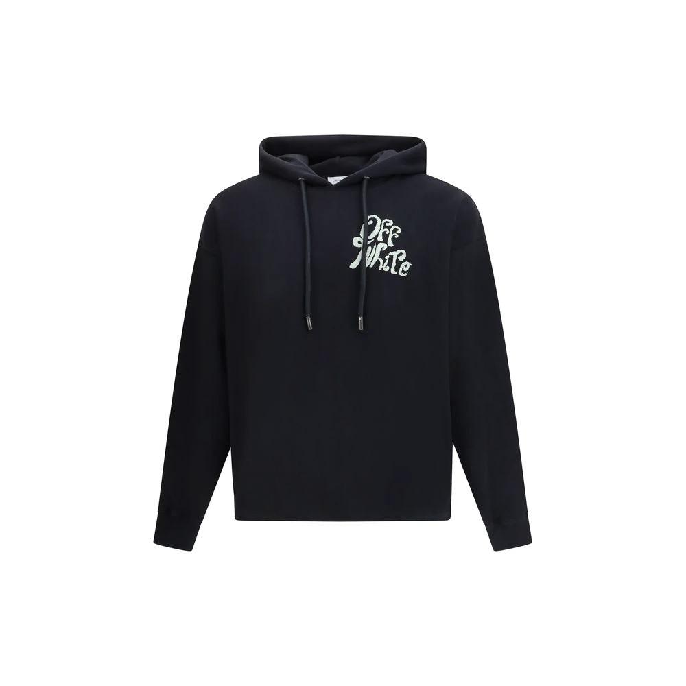 Off-White Schwarzer Baumwoll-Sweatshirt by Off-White