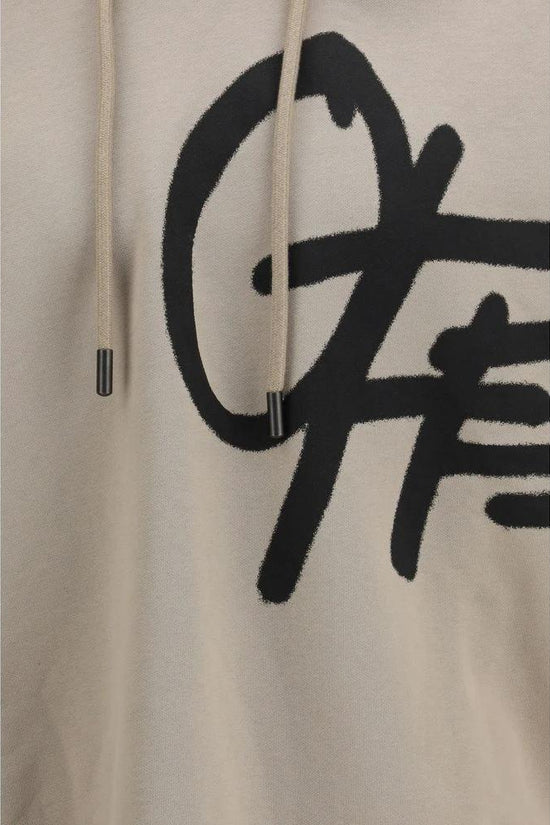 Off-White Beige Cotton Sweatshirt by Off-White