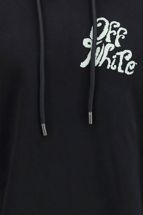 Off-White Schwarzer Baumwoll-Sweatshirt by Off-White