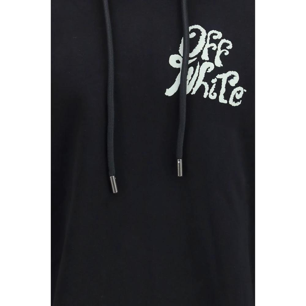 Off-White Schwarzer Baumwoll-Sweatshirt by Off-White